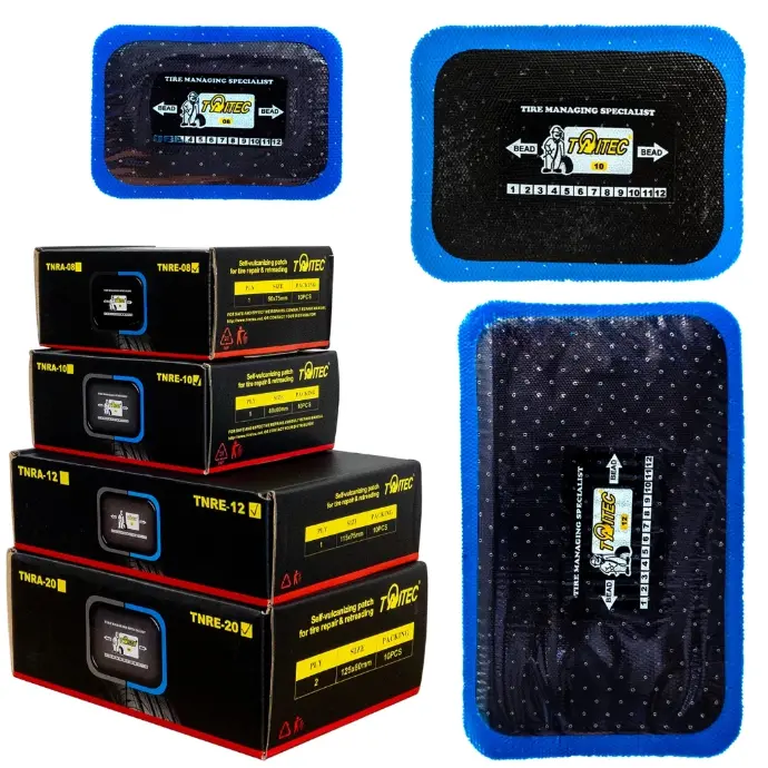 Miếng vá lốp mành thẳng tiêu chuẩn châu âu, 50x75 mm