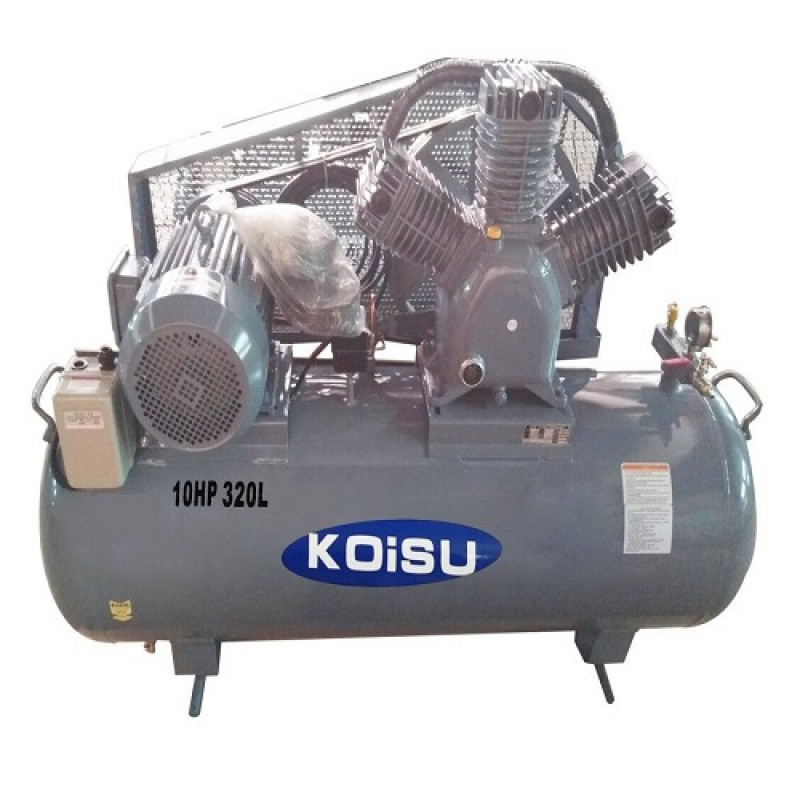 Máy nén khí piston 10HP, 3 pha, bình tích 320 lít
