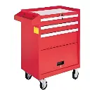 Tủ dụng cụ 3 ngăn, 81 chi tiết (Màu đỏ)