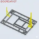 Bệ kéo nắn chìm sàn cho xe con (di động), model: G7