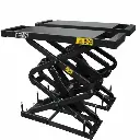 Cầu nâng cắt kéo nâng bụng 3.5 tấn, lắp chìm (1 pha, màu xanh RAL 3166).